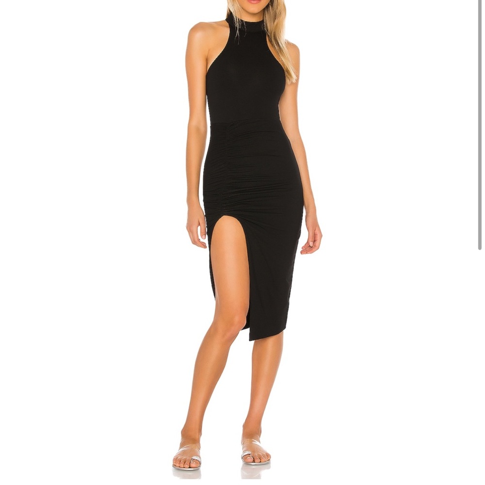 Superdown high slit dress